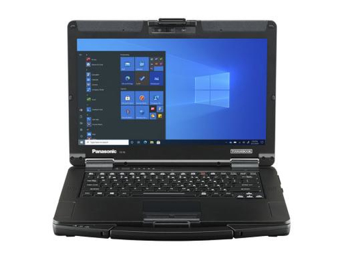 Panasonic Toughbook 55 Notebook 35.6 cm (14") HD Intel® Core™ i5 8 GB DDR4-SDRAM 256 GB SSD Wi-Fi 6 (802.11ax) Windows 10 Pro Black, Silver