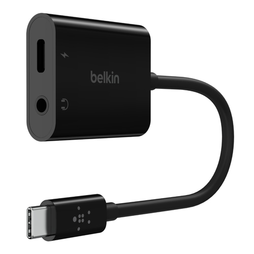 Belkin NPA004BTBK audio cable USB C 3.5mm Black