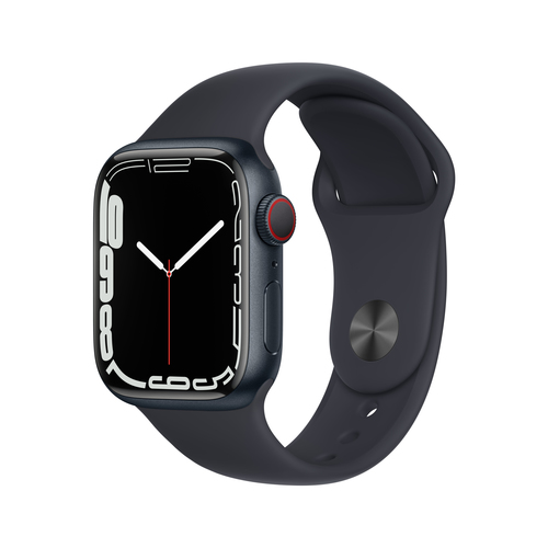 Apple Watch Series 7 41 mm OLED 4G Black GPS (satellite)