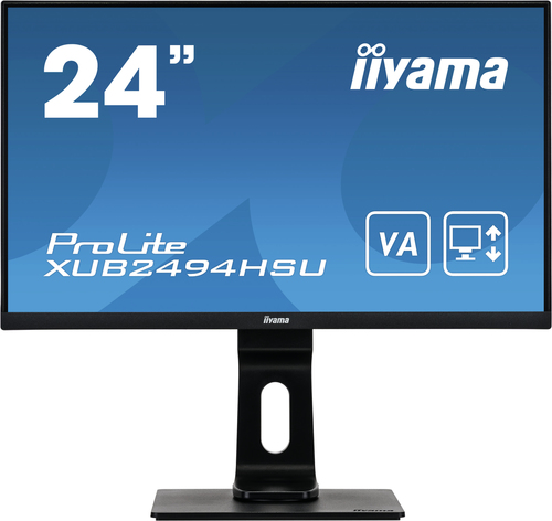 iiyama ProLite XUB2494HSU-B1 computer monitor 60,5 cm (23.8") 1920 x 1080 Pixels Full HD Zwart