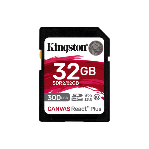 Kingston Technology Canvas React Plus 32 GB SD UHS-II Klasse 10