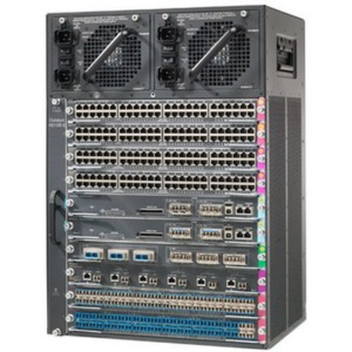 Cisco WS-C4510R+E= 14U Black network equipment chassis