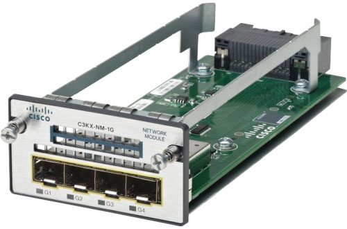 Cisco C3KX-NM-1G, Refurbished Ethernet 1000 Mbit/s Internal
