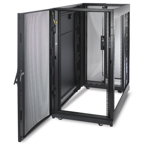 APC NetShelter SX 24U 600mm x 1070mm Deep Enclosure rack cabinet Freestanding rack Black