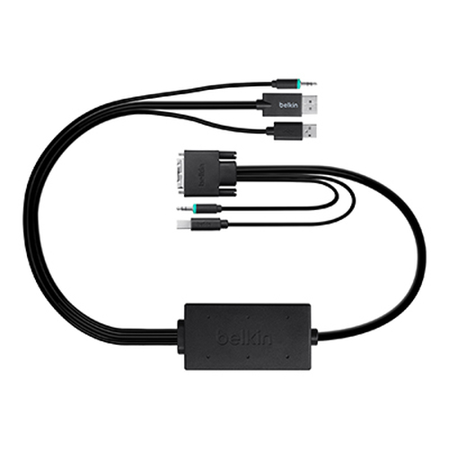 Belkin F1D9017B06 KVM cable Black 1.8 m