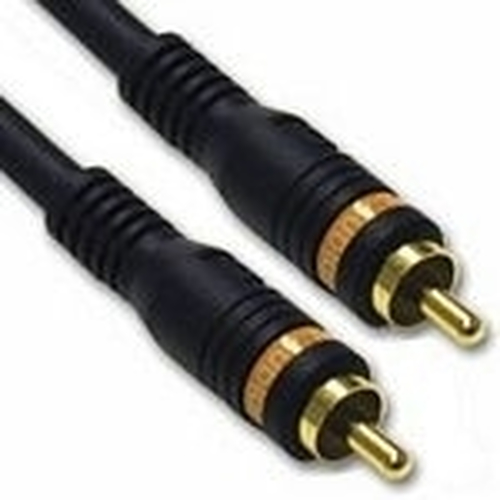 C2G 3m Velocity Digital Audio Coax Cable 3m RCA RCA Black coaxial cable