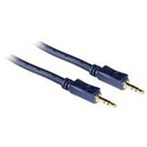 C2G 1m Velocity 3.5mm Stereo Audio Cable M/M 1m 3.5mm 3.5mm Black audio cable