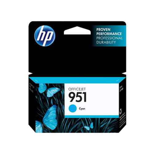 HP 951 Cyan Officejet Ink Cartridge Cyan ink cartridge