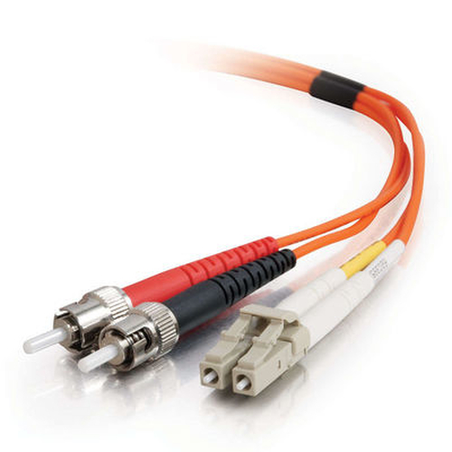 C2G 85495 5m LC ST Orange fiber optic cable