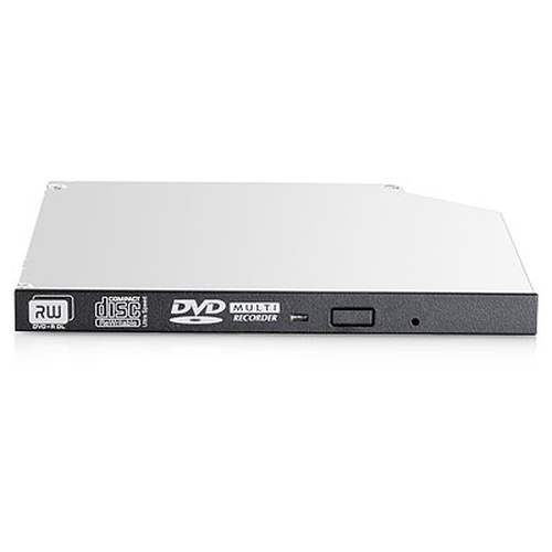 Hewlett Packard Enterprise 9.5mm SATA DVD-RW JackBlack Gen9 Optical Drive Internal DVD Super Multi DL Black,Grey optical disc dr