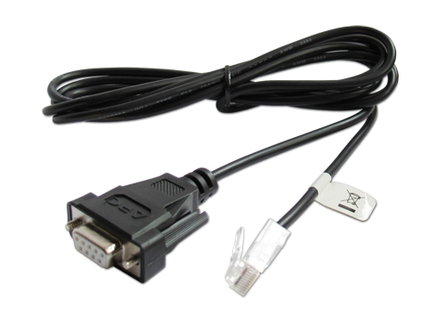 APC AP940-0625A cable interface/gender adapter DB9 RJ45 Black