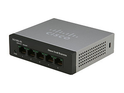 Cisco Small Business SF110D-05 Unmanaged L2 Fast Ethernet (10/100) Black