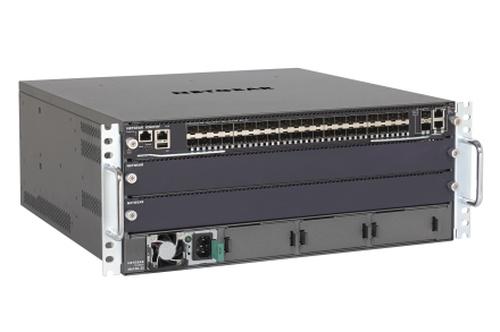 Netgear M6100-44GF3 Managed Gigabit Ethernet (10/100/1000) 4U Black,Grey