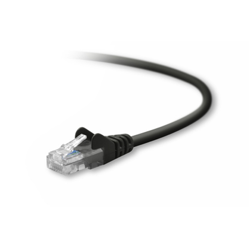 Belkin UTP CAT5e 1 m netwerkkabel Zwart U/UTP (UTP)