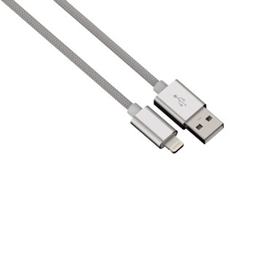 Hama 1m, USB 2.0-A - Lightning 1m USB A Lightning Silver mobile phone cable