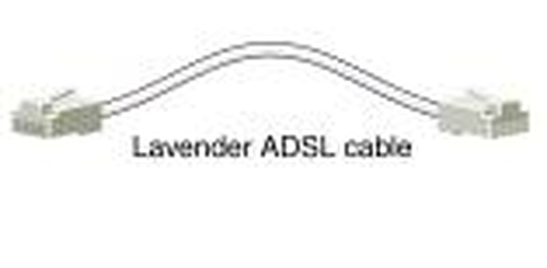 Cisco Cable Straight RJ11 f ADSL netwerkkabel Grijs 3 m