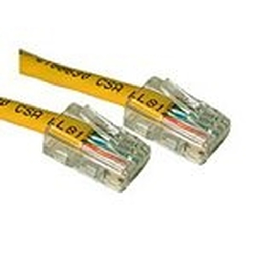 C2G Cat5E Crossover Patch Cable Yellow 7m 7m Yellow networking cable