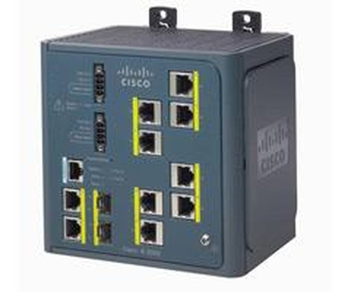 Cisco IE-3000-8TC-E netwerk-switch Managed L3 Fast Ethernet (10/100) Zwart