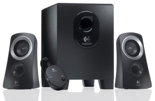 Logitech Z313 2.1channels 25W Black speaker set