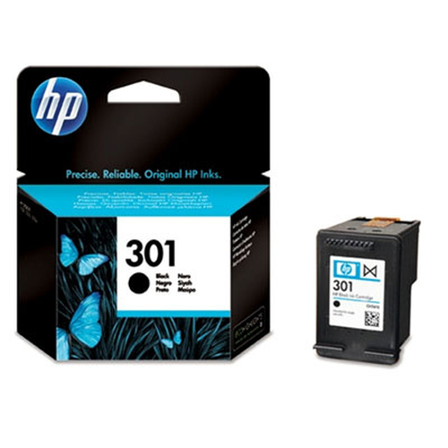 HP 301 Black Ink Cartridge Black ink cartridge