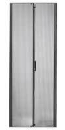 APC NetShelter SX 48U 600mm Wide Perforated Split Doors Black