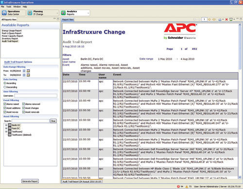 APC AP9710 service management software