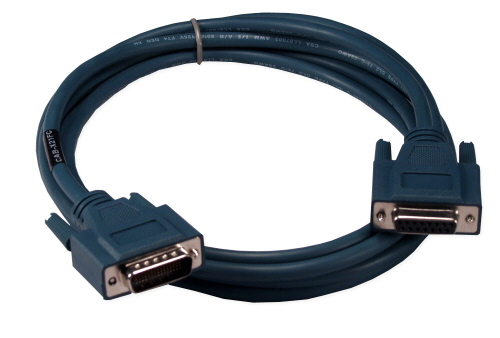 Cisco Serial Cable CAB-X21 FC networking cable Blue 3 m