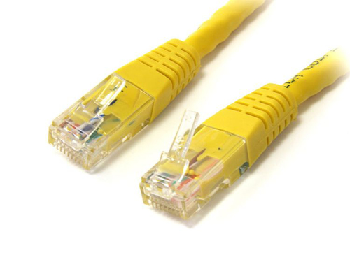 IBM RJ45/RJ45 Cat.6 10m networking cable Yellow Cat6
