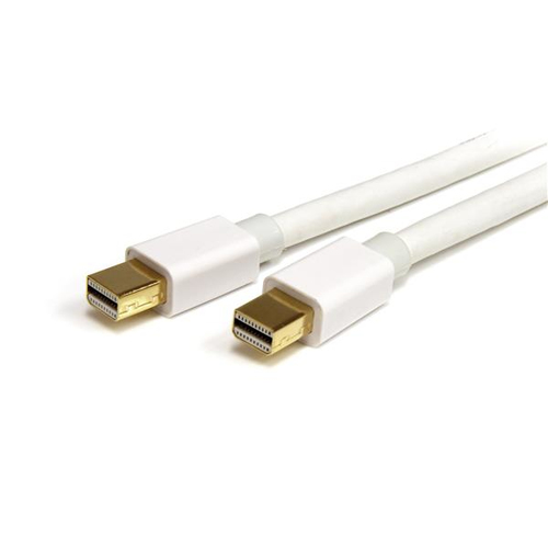 StarTech.com 2m Mini DisplayPort Kabel - 4K x 2K Ultra HD Video - Mini DisplayPort 1.2 Kabel - Mini DP naar Mini DP Monitor Kabel - mDP Kabel compatibel met Thunderbolt 2 Poorten - Wit