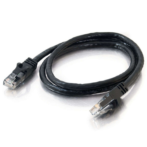 C2G Cat6a STP 0.5m 0.5m Black networking cable
