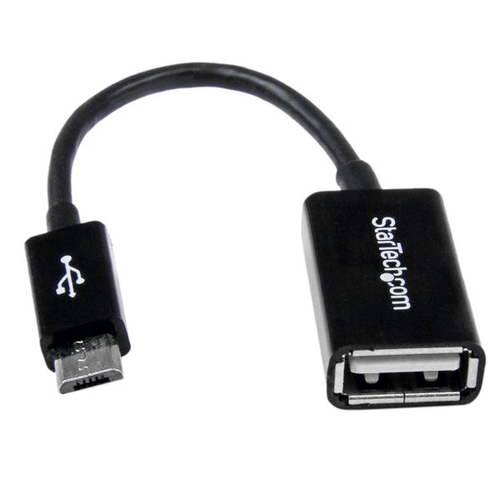 StarTech.com Micro-USB-naar-USB-OTG-hostadapter M/F 12 cm