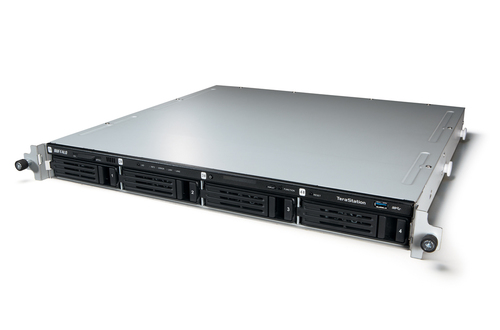 Buffalo TeraStation 5400r 16TB AV Rack (1U) Ethernet LAN Black, Grey D2700