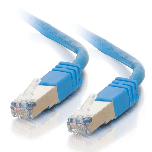 C2G Cat5E STP 100m 100m Cat5e U/FTP (STP) Blue networking cable