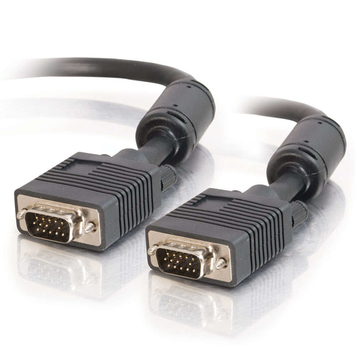 C2G 1m Monitor HD15 M/M cable 1m VGA (D-Sub) VGA (D-Sub) Black VGA cable