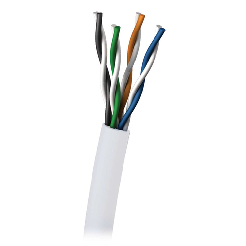C2G Cat5E 350MHz UTP Solid PVC CMR Cable 305m 305m Cat5e U/UTP (UTP) White networking cable