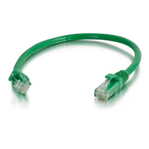 C2G 1.5m Cat6 Patch Cable 1.5m Cat6 U/UTP (UTP) Green networking cable