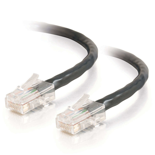 C2G Cat5E Assembled UTP Patch Cable Black 10m 10m Cat5e U/UTP (UTP) Black networking cable