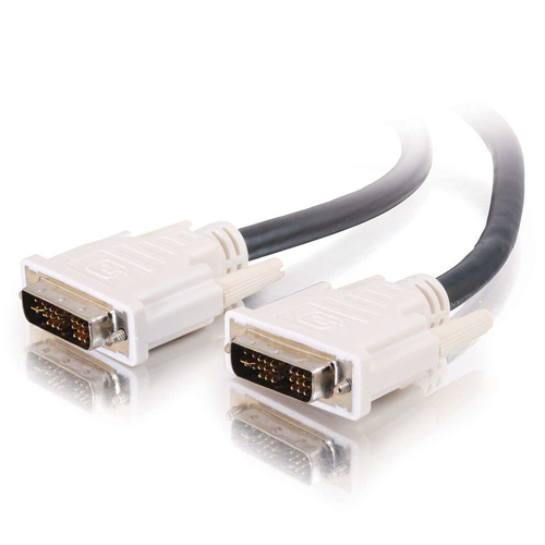 C2G 1m DVI-I M/M Single Link Digital/Analogue Video Cable 1m DVI-I DVI-I Black DVI cable