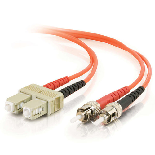 C2G 85483 5m SC ST Orange fiber optic cable