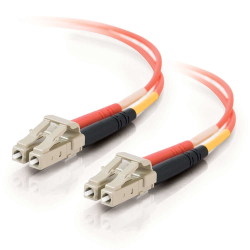 C2G 85501 15m LC LC Orange fiber optic cable