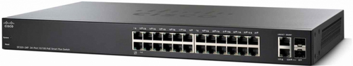 Cisco Small Business SF220-24P Managed L2 Fast Ethernet (10/100) Power over Ethernet (PoE) Zwart