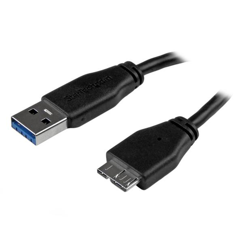 StarTech.com Dunne micro USB 3.0-kabel 1 m