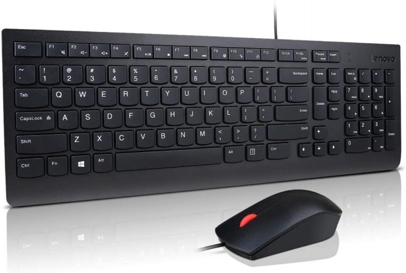 Lenovo Essential Wired Keyboard and Mouse - CEPI HOLD
